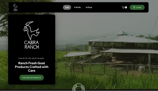 Cabra Ranch E-Commerce & Booking Website